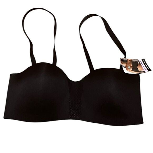 Maidenform Multiway Wireless Black Bra 2XL, NWT - Picture 1 of 9